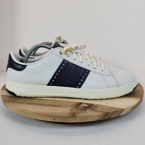 Cole Haan GrandPrø Tennis Sneaker Men's Size 10 M White & Blue